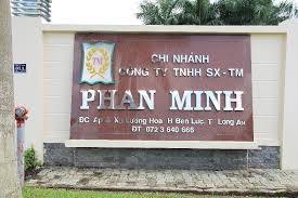 CÔNG TY TNHH ĐẦU TƯ SẢN XUẤT THƯƠNG MẠI DỊCH VỤ PHAN MINH