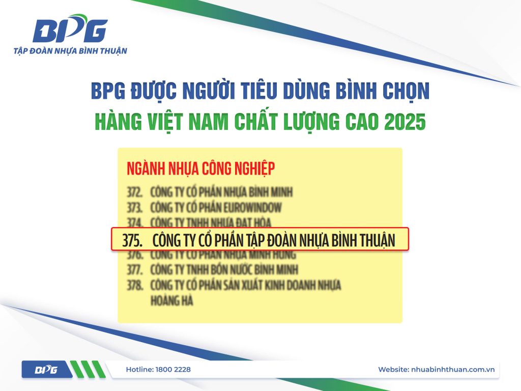 Chính sách và dịch vụ khách hàng tại Nhựa Bình Thuận