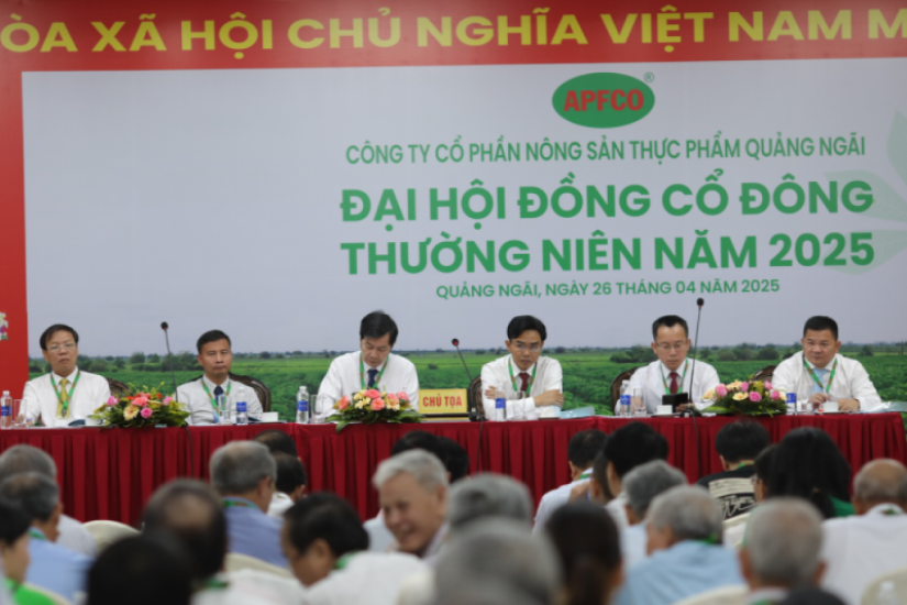 Tổng quan về CÔNG TY CP NÔNG SẢN THỰC PHẨM QUẢNG NGÃI (APFCO)