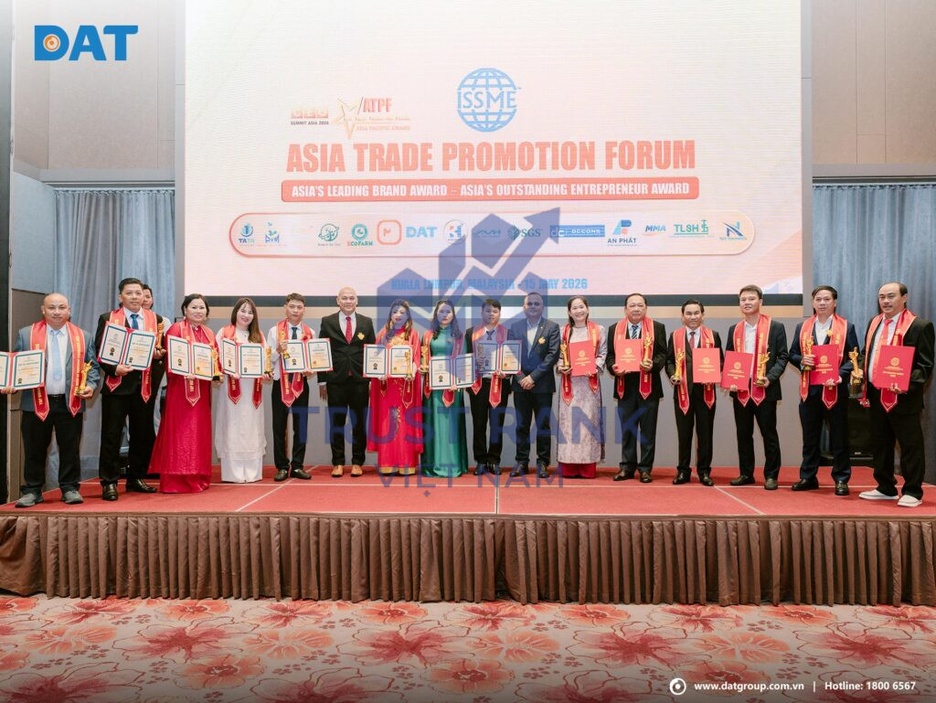 DAT Group được vinh danh trong Top 10 Doanh nghiệp Uy tín châu Á tại Malaysia