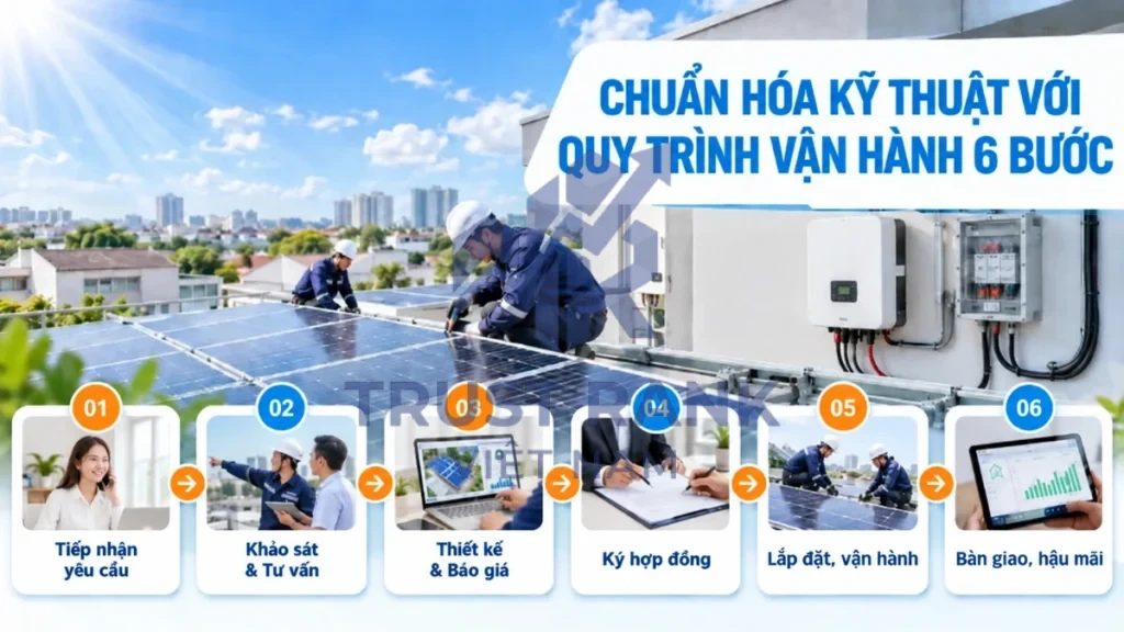 Trải nghiệm quy trình vận hành 6 bước chuẩn hóa